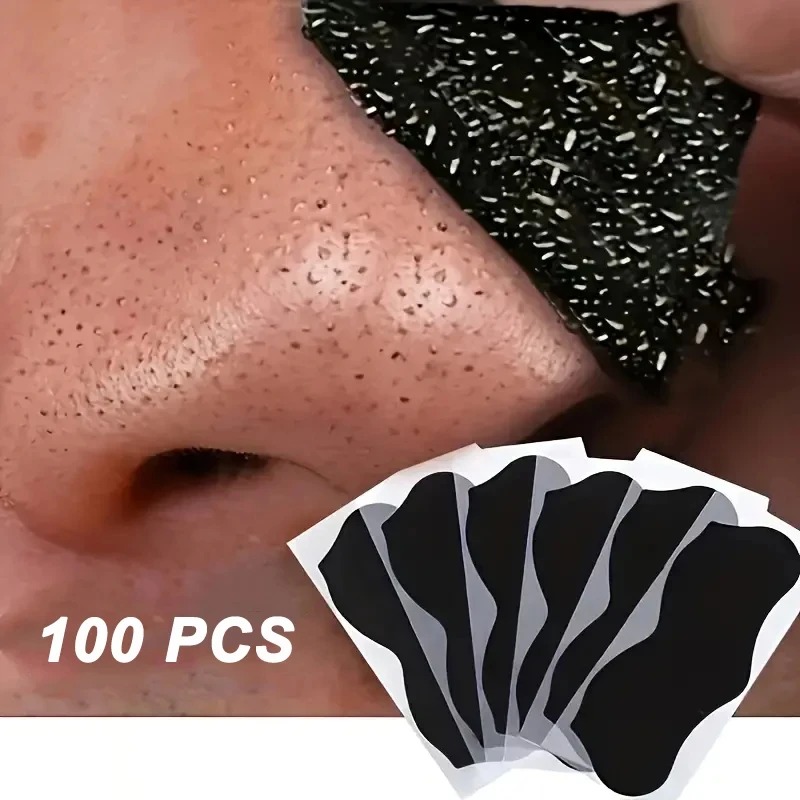 Skincare Viral Tiktok - แผ่นมาส์กกำจัดสิวเสี้ยน 10/50/100 ชิ้น สำหรับทุกเพศ ทำความสะอาดรูขุมขนอย่างล้ำลึก ช่วยลดสิว
