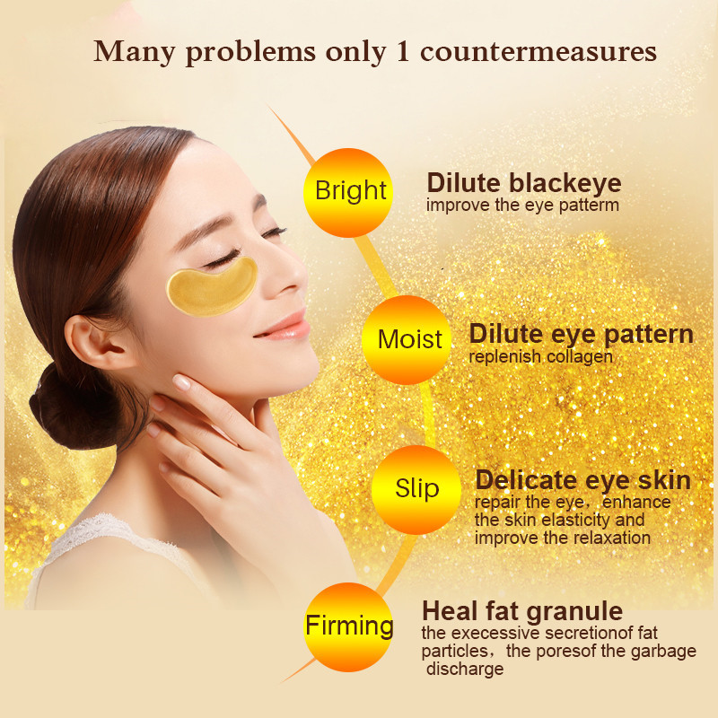 10/20pcs Golden Crystal Collag - Skincare Viral Tiktok บทวิจารณ์และราคา