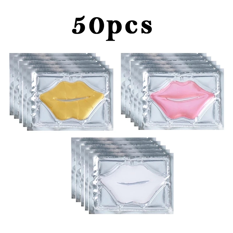 50pcs Collagen Lip Mask Moistu - Skincare Viral Tiktok บทวิจารณ์และราคา