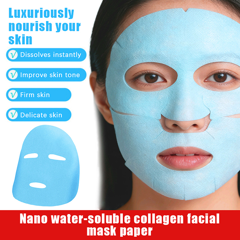 แผ่นมาส์กหน้าคอลลาเจนแบบละลายน - Skincare Collagen บทวิจารณ์และราคา