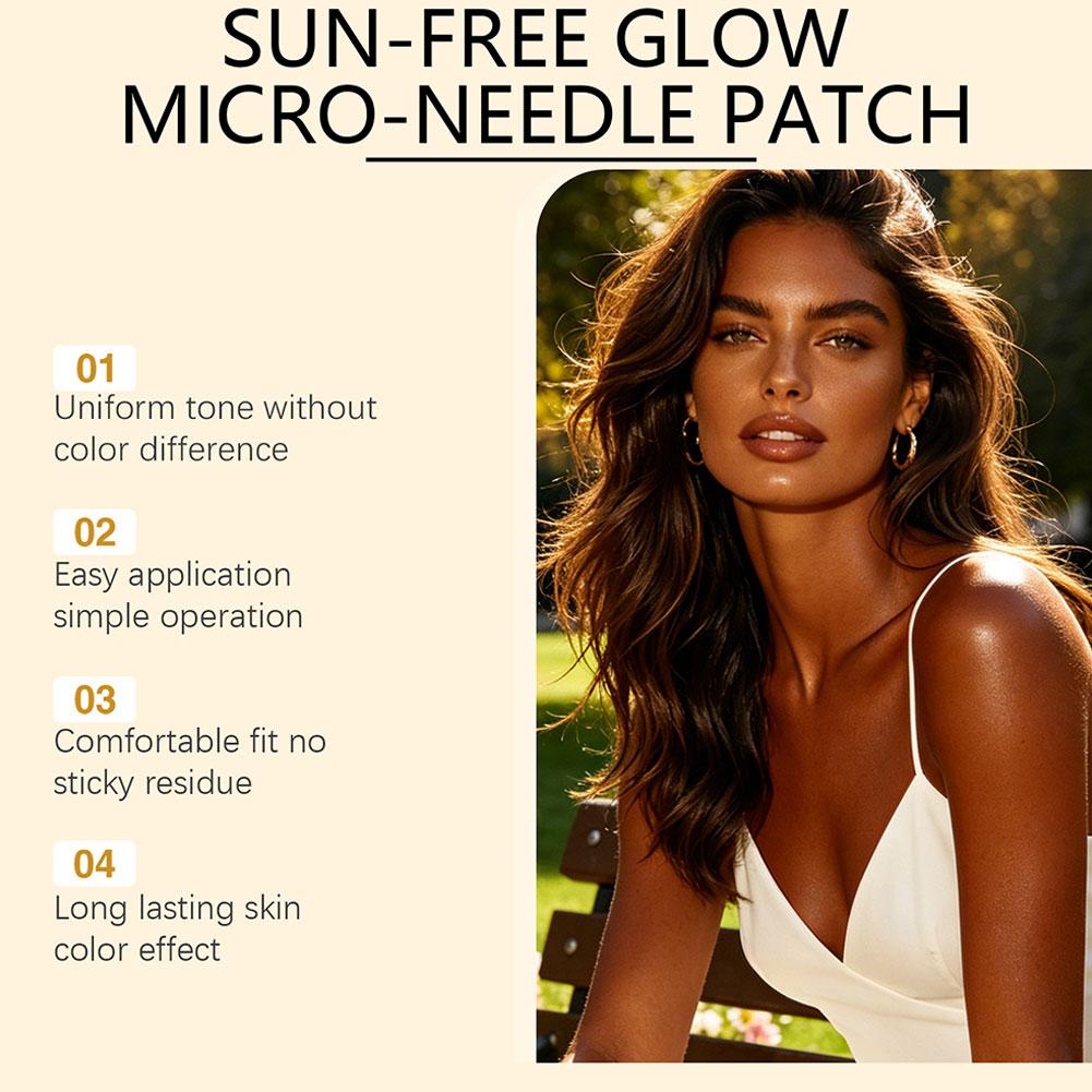 แผ่นแปะผิวแทนไมโครนีดเดิล 14 ช - Skincare Glow Glowing บทวิจารณ์และราคา