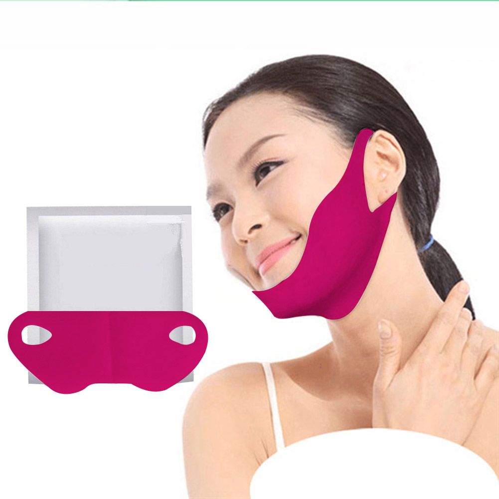 50-1pcs Facial Lifting Mask V  - Skincare Viral Tiktok บทวิจารณ์และราคา